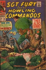 46743: Marvel Comics SGT FURY #46 F+ Grade