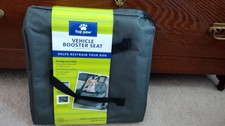 Top Paw Vehicle Booster Seat Gray for Dogs up to 18 lbs