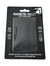 Aquavault Magnetic Wallet with Phone Grip for iPhone 12-15