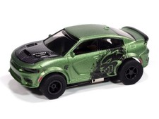 Auto World SC417-3G Xtraction 2021 Dodge Charger SRT Hellcat Redeye Green H...