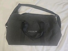 COACH FRAGRANCE DUFFLE WEEKEND TRAVEL TOTE BAG MEN WOMEN LARGE CONVERTIBLE