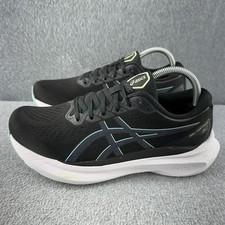 ASICS Women's Gel Kayano 30 Black White Women's Running Shoes Size 9 Sneakers