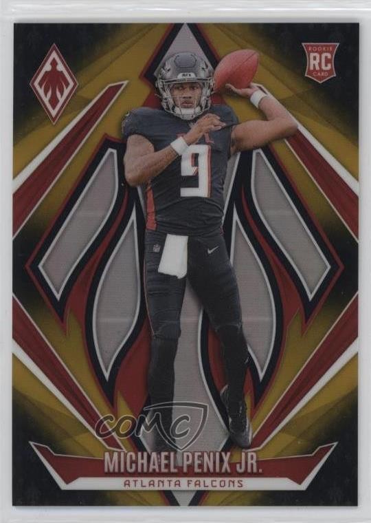 2024 Panini Phoenix Rookies Gold Fade /125 Michael Penix Jr #229 Rookie RC