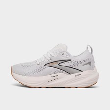 Women's Brooks Glycerin 22 Running Shoes White/Grey/Black 1204341B 135