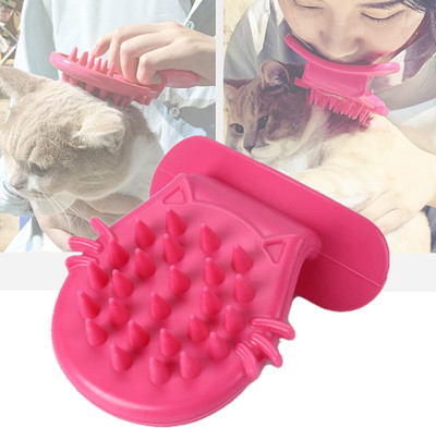Soft Massage Cat Brush for Shedding & Grooming - Comfort Your Kitty!