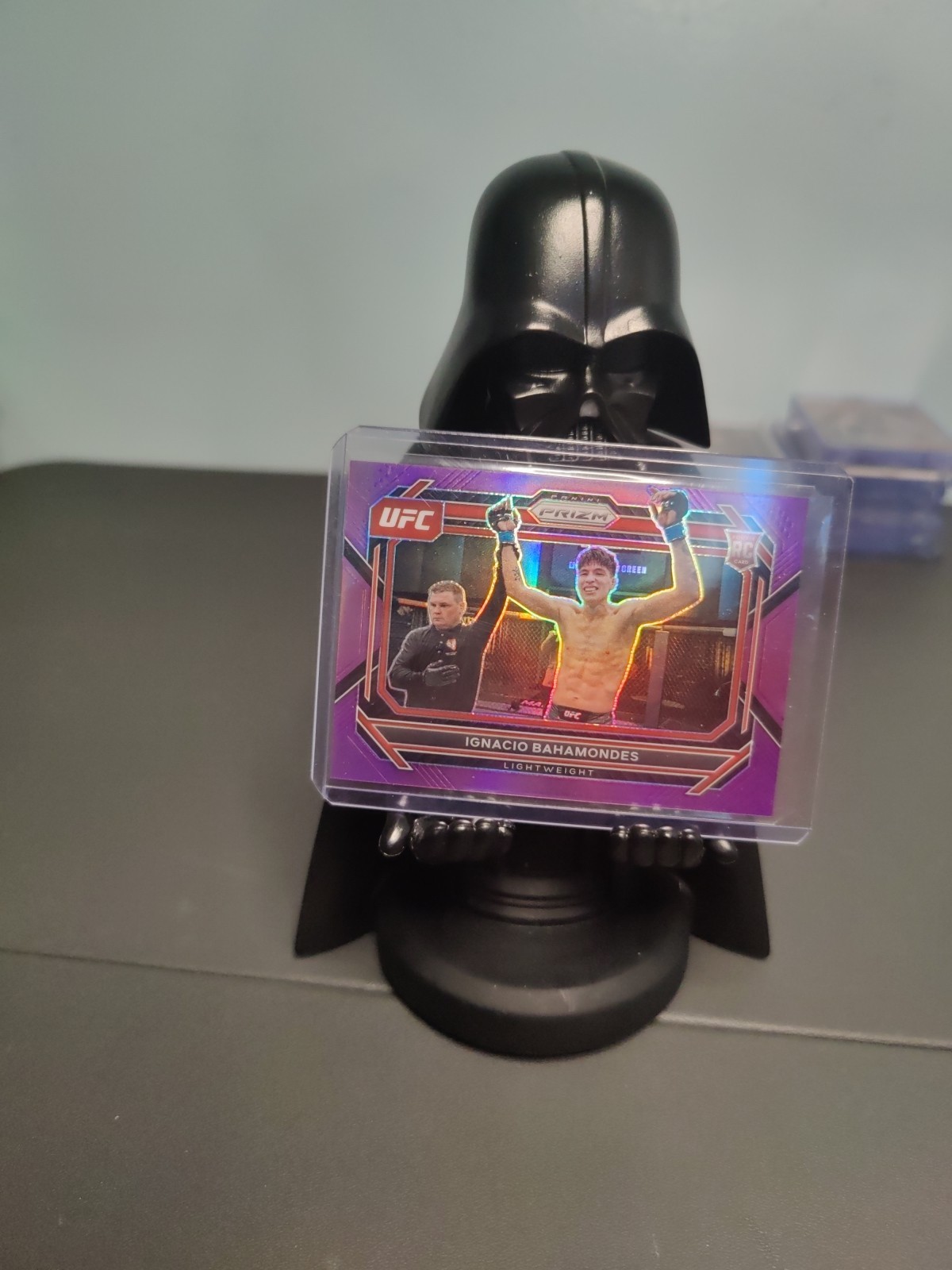 2023 Panini Prizm UFC - Ignacio Bahamondes #62 Purple Prizm /149 (RC)