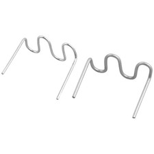 Wave Staples Staples Bodywork Hot Staples Plastic Pre-cut S Wave Silver
