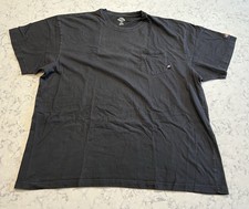 Dickies Black Short Sleeve Work Pocket T-Shirt Men  s 3XL Heavyweight Cotton