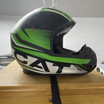 Arctic Cat Racing Helmet Used Like New Size Medium With Tote