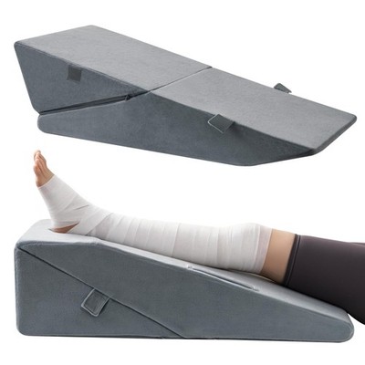 Ganondorf 2-in-1 Leg Elevation Pillow for Post Surgery   8'' & 10'' Adjustab