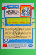 1992 X-MEN PROMO WIDGET #37 TOY BIZ PARALLEL INSERT CARD MARVEL COMICS UNCANNY