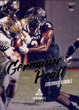 2019 Panini Luminance #126 Germaine Pratt RC - FB