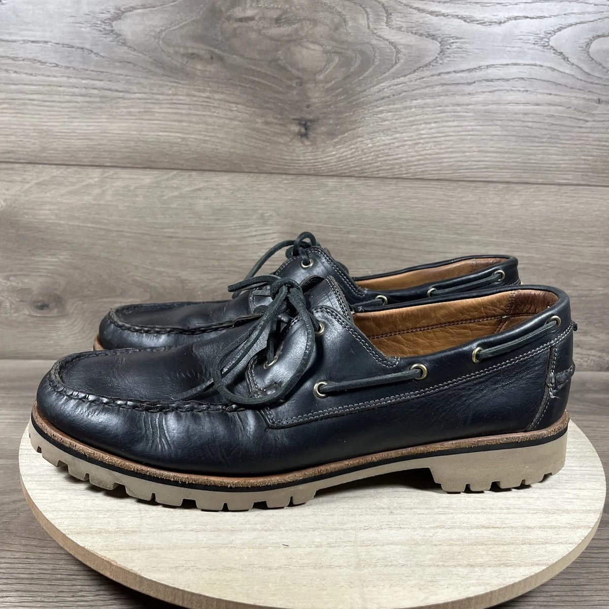 Allen Edmonds Boat Shoe Leather Upper Casual Shoes for Men for