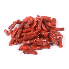 Justinstones Dyed Red Coral Tumbled Chips Beads Crystal Healing Embellishment 10