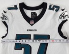 2023 Philadelphia Eagles Dallas Gant #57 Game Used White Jersey 42 969 — photo 4