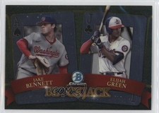 2022 Bowman Draft Blackjack Jake Bennett Elijah Green #BJ-5 0nr3