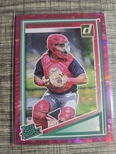 2025 Panini Donruss Caleb Lomavita Pink SP #'d 43/99 Card # 149