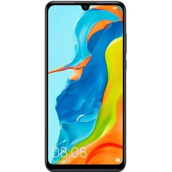 HUAWEI P30 Lite 128 Go Blanc doté d'un triple capteur photo IA 48 MP