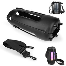 Black Speaker Storage Box EVA Protective Sleeve w/ Shoulder Strap For JBL Pulse5