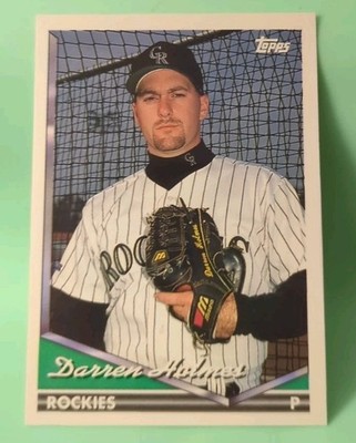 1994 Topps - Darren Holmes #562 - Colorado Rockies 