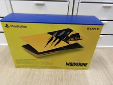 NEW PS5 Slim Cover: Marvel  s Wolverine Battle Yellow Limited Edition IN HAND 
