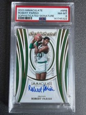 Robert Parish 2023 Immaculate #RPB Sophisticated Signature AUTO PSA 8 HOF