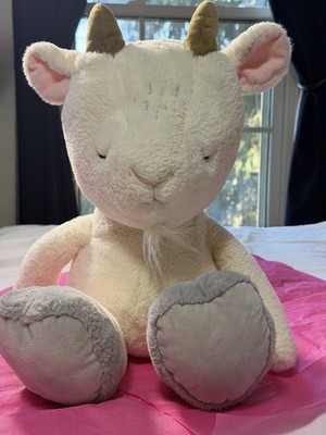 Animal Adventure Goat Plush 18  Cream Farm Animal Stuffed Animal Soft Toy