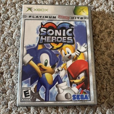 Sonic Heroes For OG Xbox -Platinum Hits Version  Missing Manual Tested working!