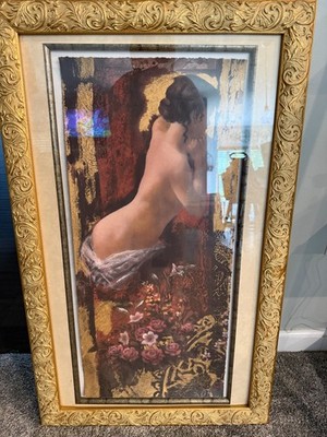 David Freeman Desiree II. This painting is 76/650. Certificate Park West