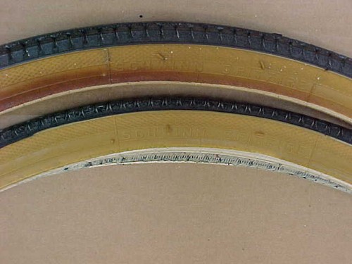 vintage nos schwinn spitfire bicycle tires size 26 1/3/8 nylon made in u.s.a - Picture 18 of 18