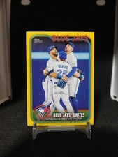 2024 Topps Series 1 - Blue Jays Unite - Yellow Parallel #167