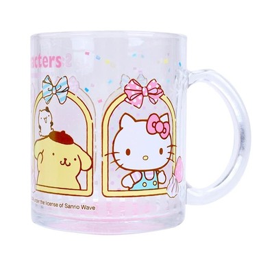 Cat Friends Mix Characters Glass Mug Tea Water Latte Coffee Mike Beer Juice Dri