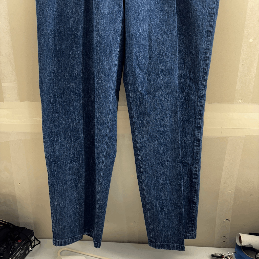 Vintage Nautica Pleated Keel Jens Mens Size 40x32L New Deadstock Pants Indigo