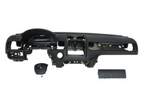VW Touareg 7P Armaturenbrett Schalttafel schwarz Luftsack komplett Set 3x SRS