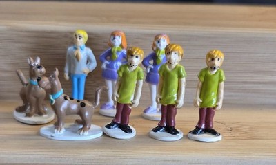 Vintage 1999 Scooby Doo Polly Pocket Size Boley Figures From Train Set