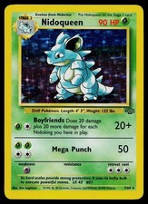 Pokemon Card - Nidoqueen Jungle 7/64 Holo Rare on eBay