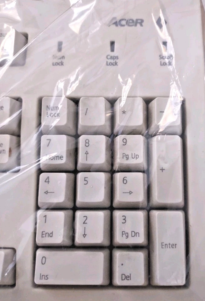 RARE VINTAGE ACER WINDOWS PS/2 KEYBOARD MODEL6311-C RM0-KBRK - Image 2 of 4