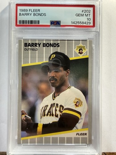 1989 Barry Bonds #202