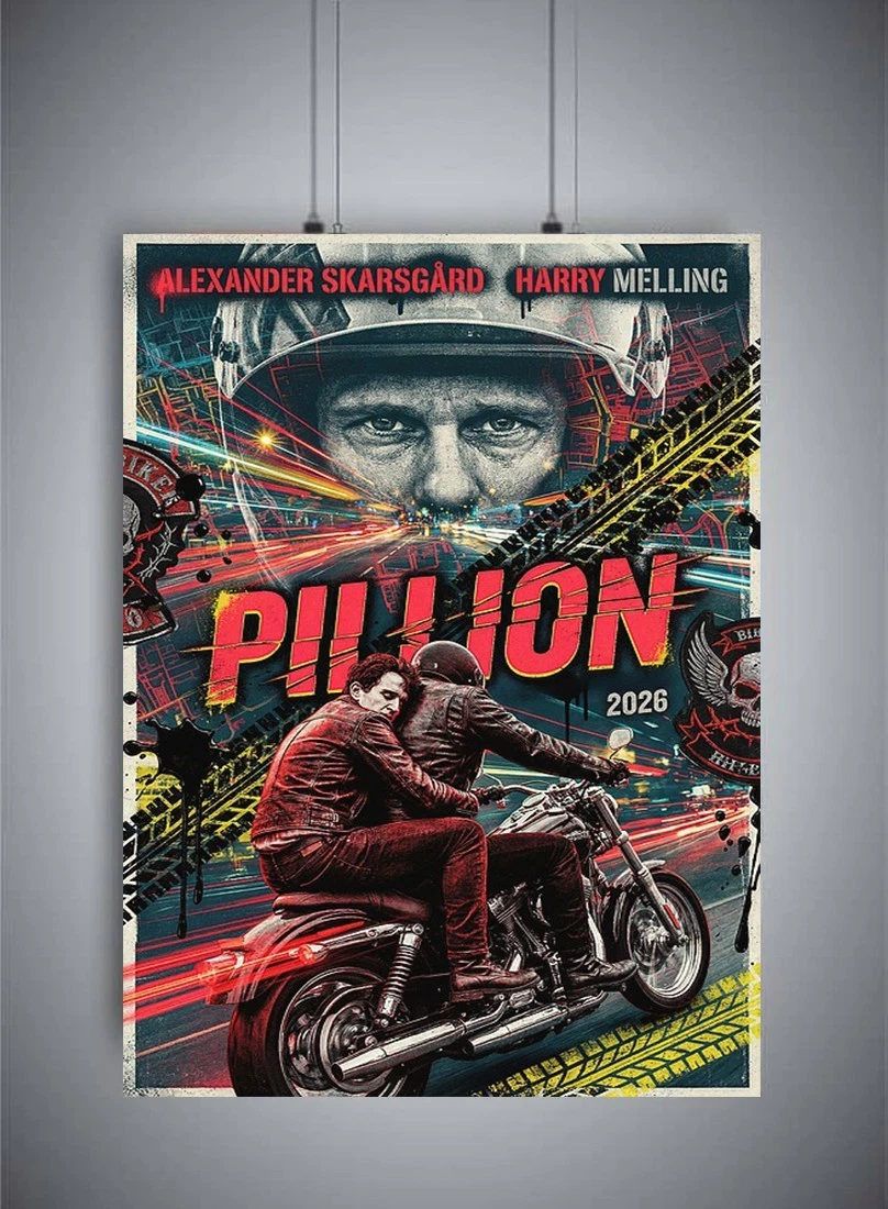 Pillion 2026 Movie Poster - Vertical Premium Matte Poster