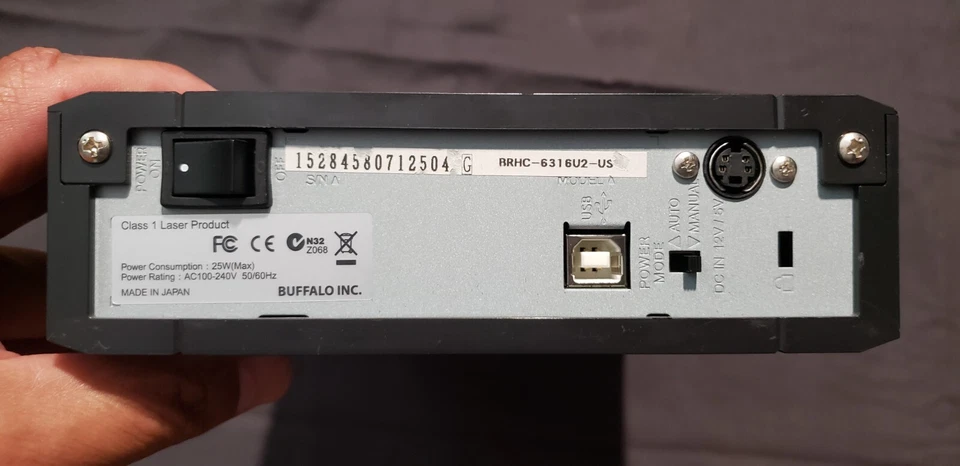 Buffalo Media Station 7x External Blu-ray Writer - Image 2 of 3