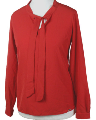 Numoco stretch Bluse in rot.,Damen,rot,Gr.36/38,neu