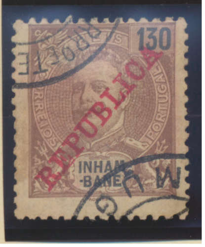 Inhambane Stamp Scott #42, Used