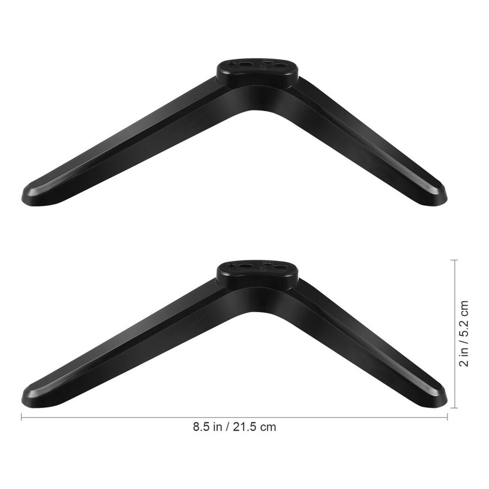 2 Pcs Tv Brackets Universal Tv Stand Base Holder Tv Mount Stands With