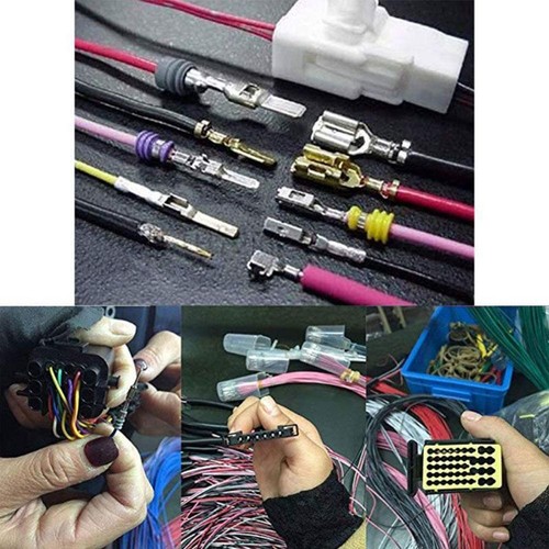 11pcs Automotive Wire Terminal Removal Tool Car Wiring USH Connector Kit N1Z2 - Picture 9 of 13