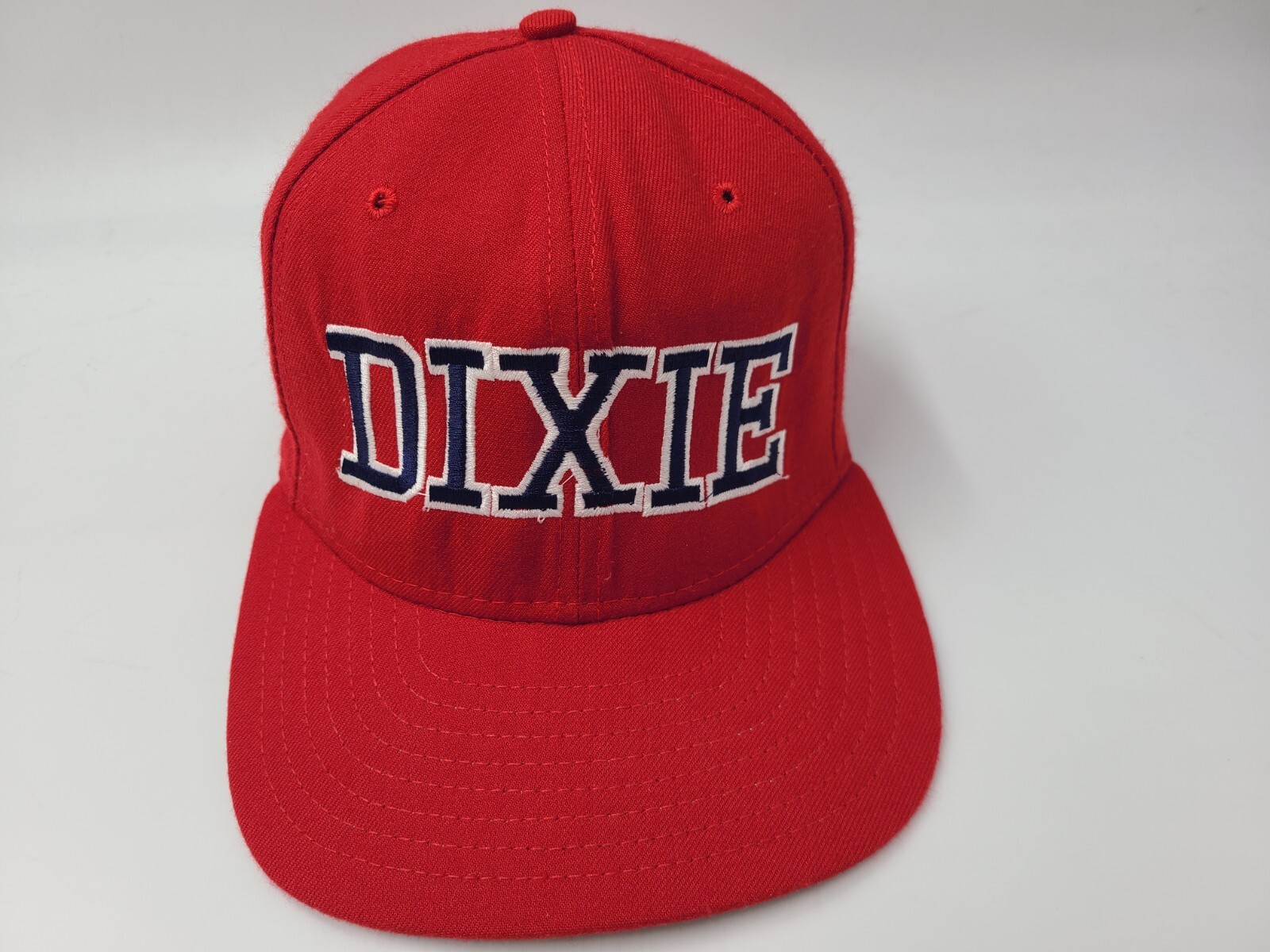 Vintage Dixie #97 New Era Pro Model Snapback Hat Cap Men Women Red Made in USA