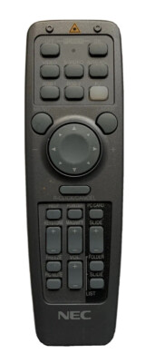 NEC RD-367E LASER POINTER PROJECTOR REMOTE CONTROL, FACTORY ORIGINAL, TESTED