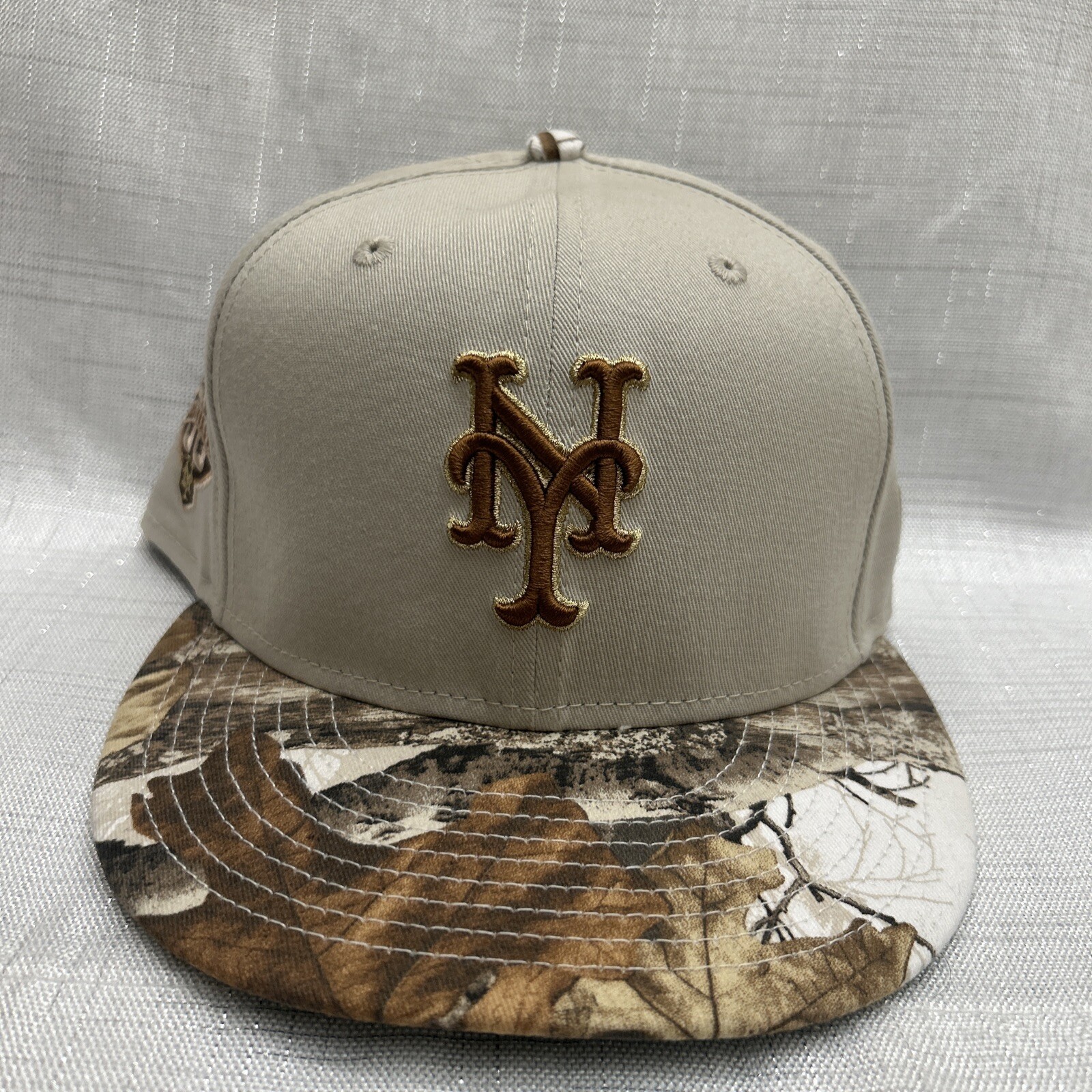 New York Mets New Era 59Fifty Fitted Real Tree Hat New 7 1/8