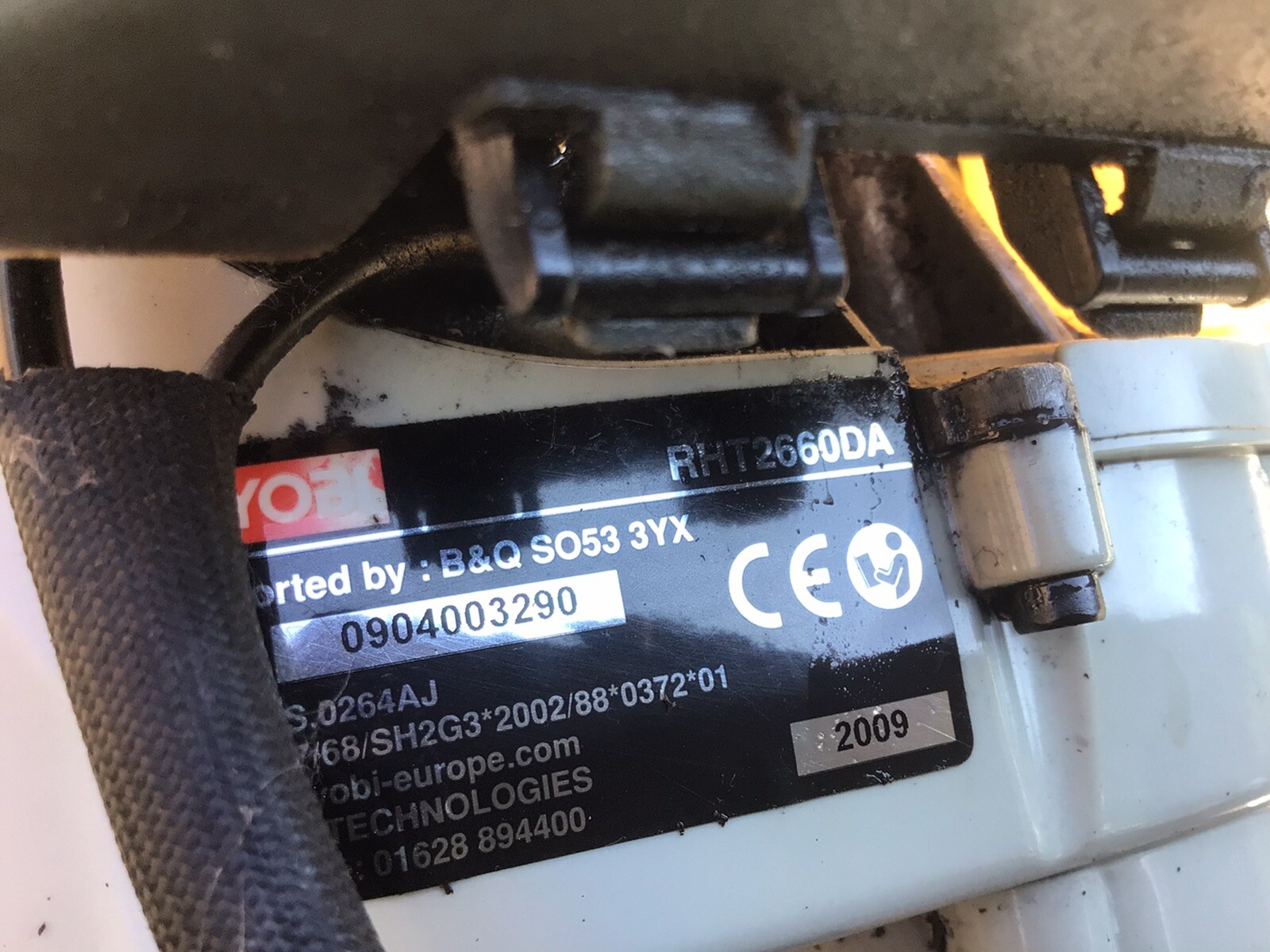 Ryobi RHT2660DA Hedge Trimmer Breaking For Parts Message For Price