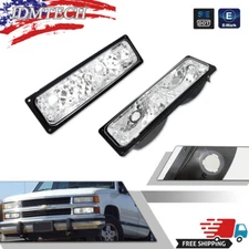 Front Turn Signal Light Set For 1994-1999 GMC Yukon Fits C1500 Suburban