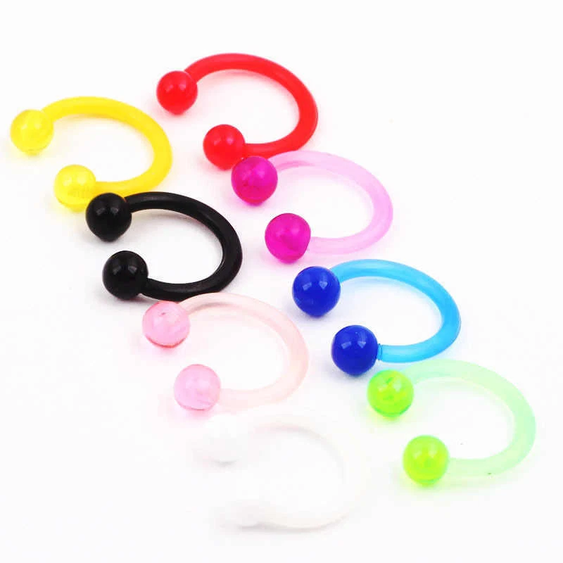 Plastic septum best sale piercing
